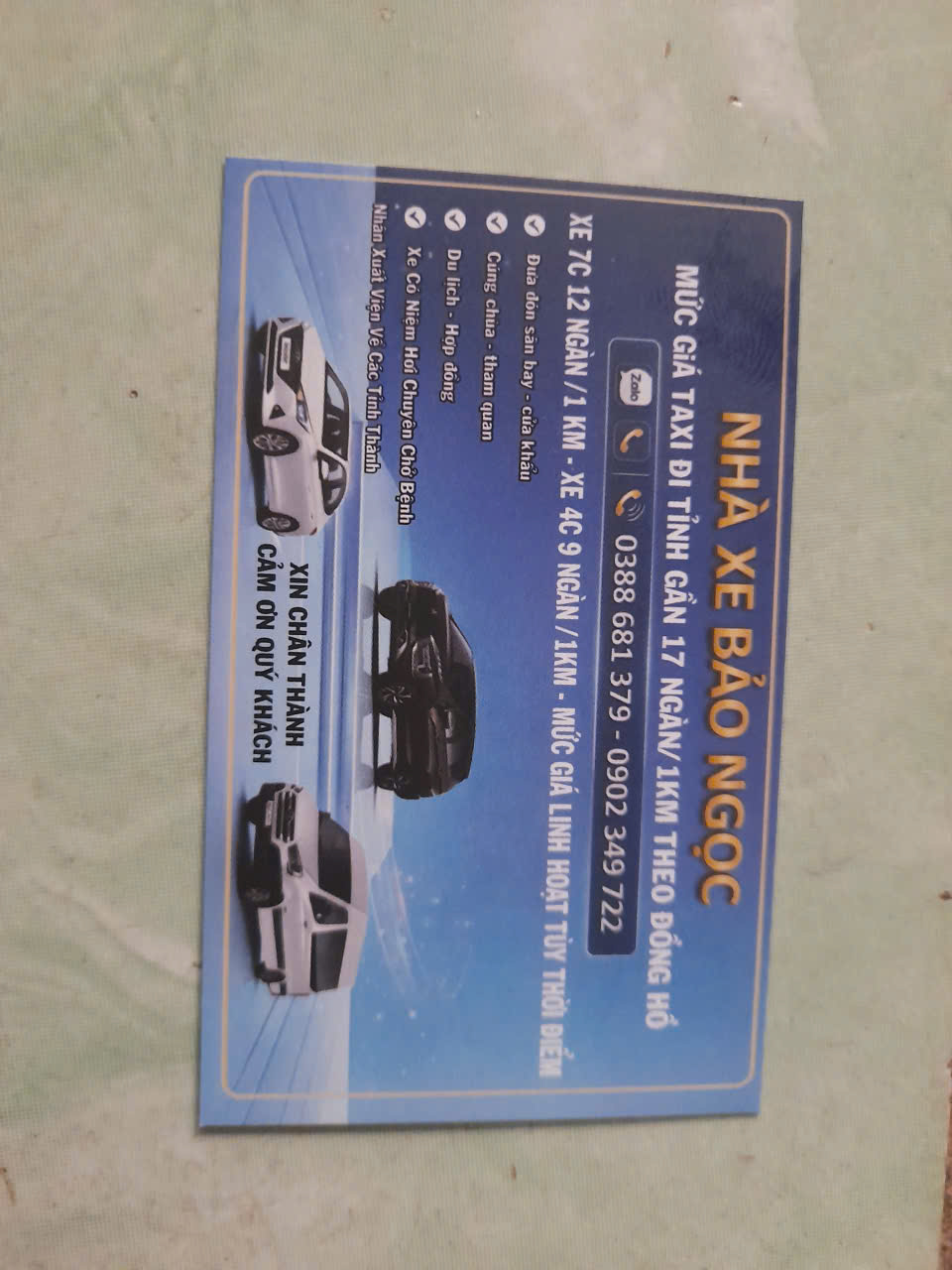 NHÀ XE BẢO NGỌC